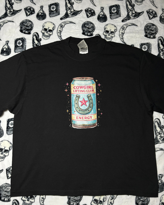 Cowgirl Lifting Club Energy Tee