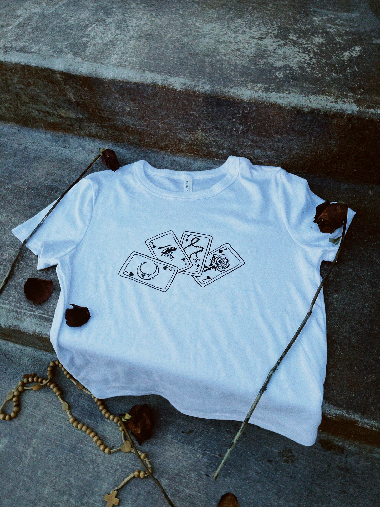 Tarot Card Women's Baby Tee