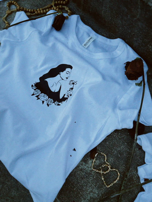 Withering Rose Women's Baby Tee